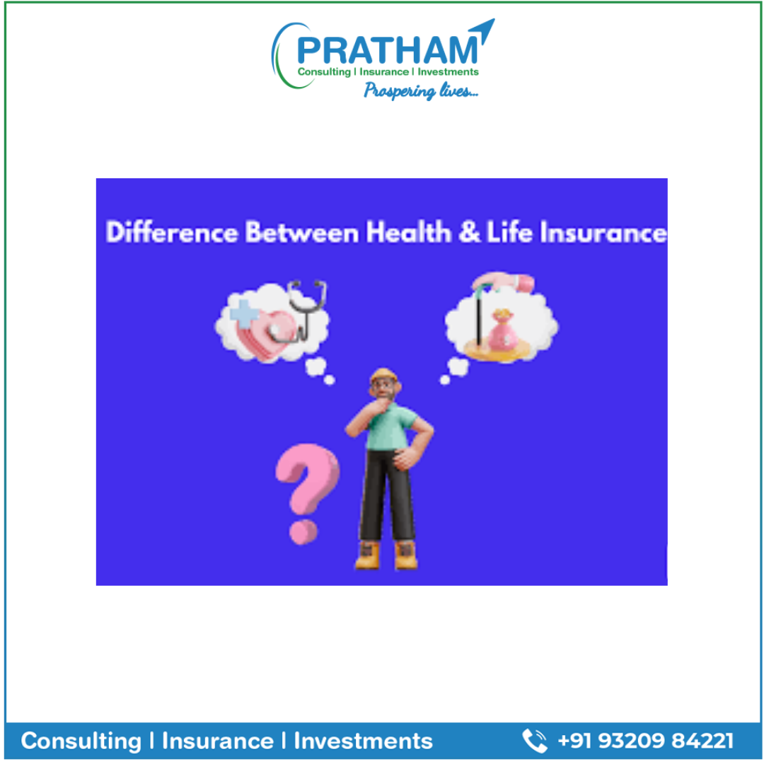 Health insurance vs life Insurance